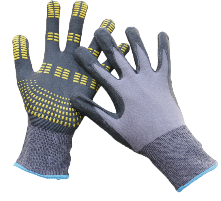 #1307 DOTTED SANDY NITRILE DIPPED GLOVES