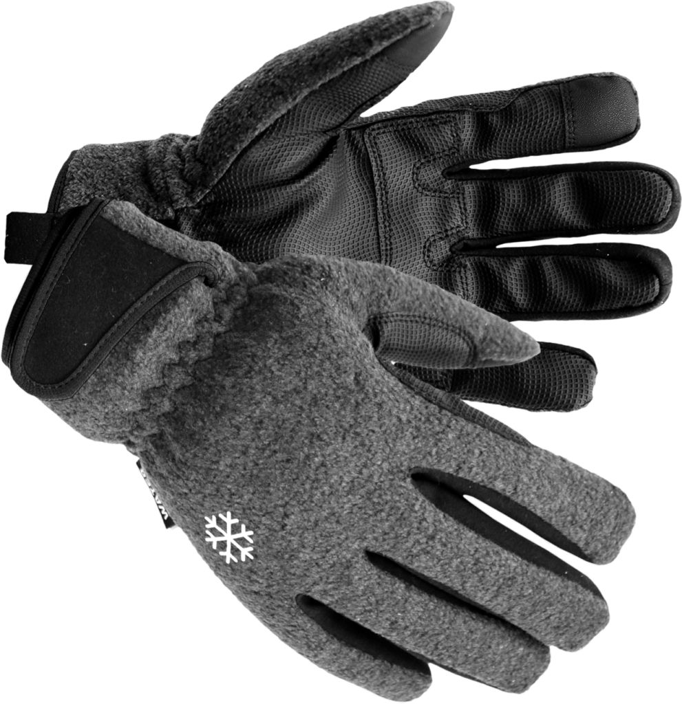 #324TH, SUPATOUGH Fleece PU winter Gloves, Water proof