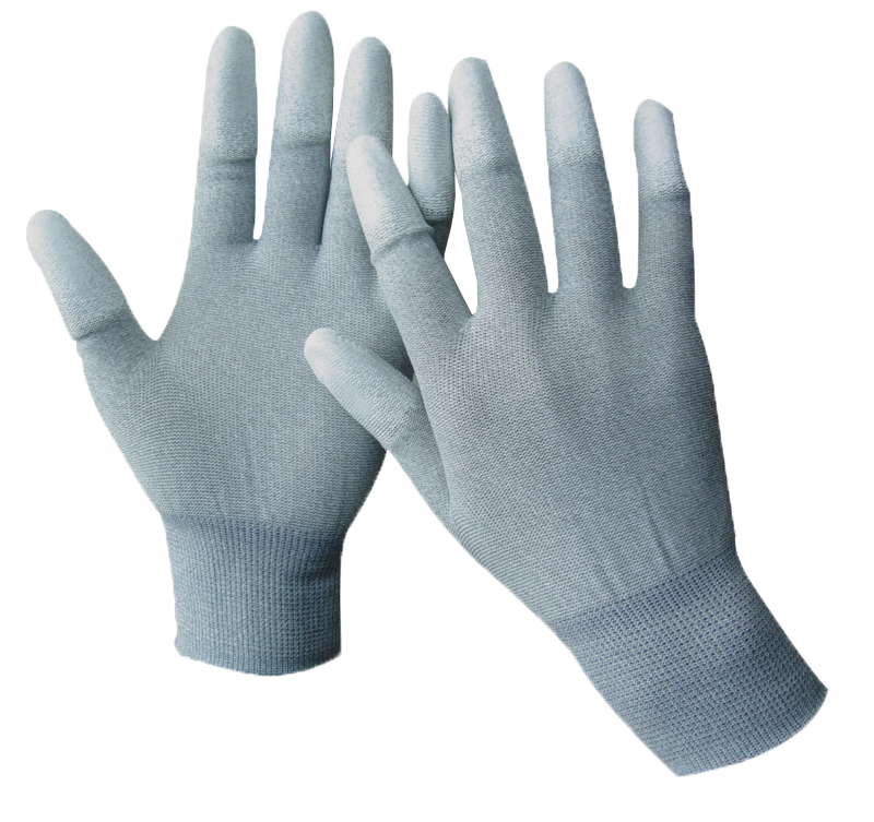 #1103   FINGERTIPS DIPPED PU GLOVES